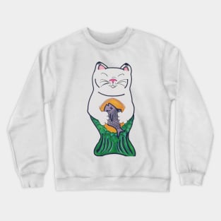 Happy Merkitten Crewneck Sweatshirt